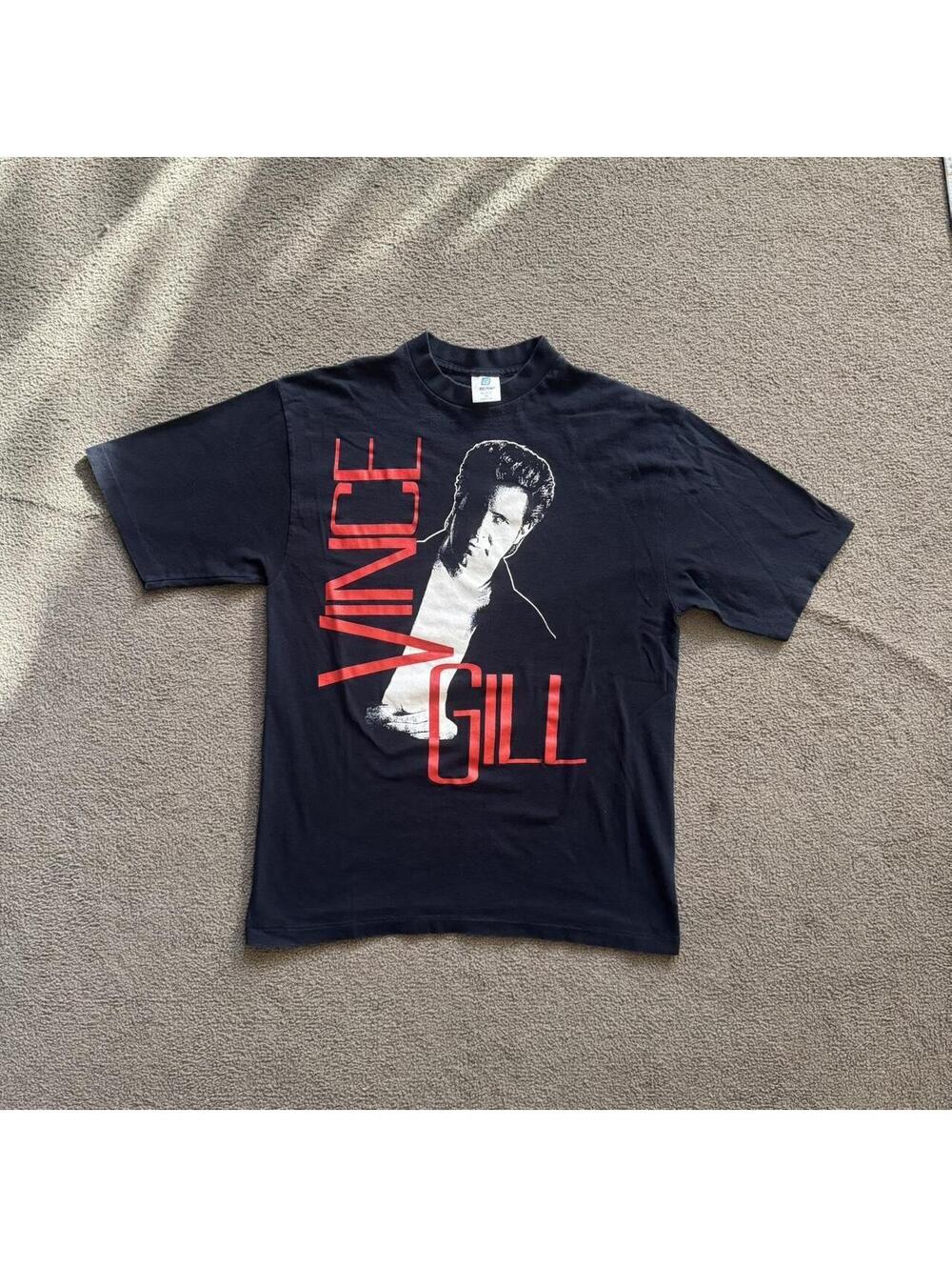 Vintage 1992 Single Stitch Vince Gill Tour Tee